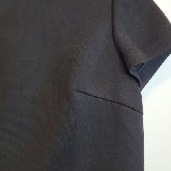 Vintage Zephyr Wool Suit Womens 3 Pieces Black Small Vtg Size 8 Hong Kong - Picture 8 of 14